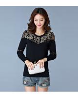 WT7192 Korea Fashion Top Black