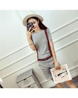 WT7259 Top and Pant Grey (1 Set)