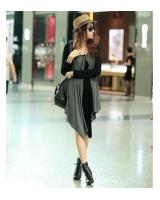 WD7371 One Piece Dress As Picture