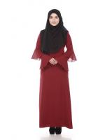 WH1167 Charming Jubah Maroon