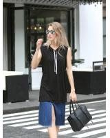 WT7534 Europe Fashion Top Black