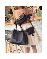 RD90015 Women Tassel Bag Black