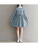 GW1989 Sweet Dress Blue