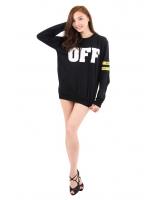 QA-295 Ladies Casual T Shirt Black