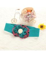 MA1591475 Flower Design Belt (Green)