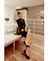 WD21095 Stylish Dress Black