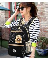 KW80193 Cute 3 In 1 Bag Black