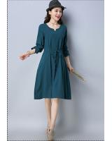 VW12228 Casual Dress Green