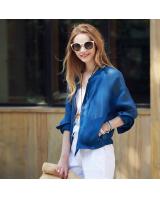 BM70302 Europe Fashion Jacket Blue