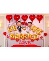 PB-304 We Are Married Wedding Ballon