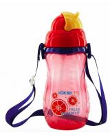 BP-419 BABY DRINKING WATER WITH STRAW BOTTLE RED