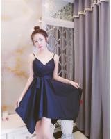 GW2257 Charming Strap Dress Black