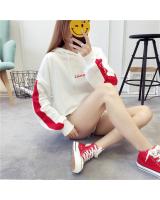 GW2259 Sporty Hoodie Top Red