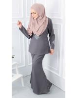 QA-551 WOMEN'S ELEGANT KURUNG GREY