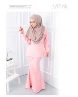 QA-551 WOMEN'S ELEGANT KURUNG PINK