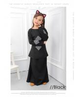 QA-552 LOVELY KIDS KURUNG BLACK