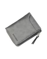 LG1020 Men's Zipper Wallet Grey
