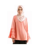 MH142 Stylish Blouse Dusty Orange