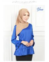 QA-564 WOMEN'S BLOUSE BLUE