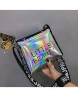 KW80445 SHINY SLING BAG SILVER