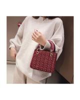 KW80447 WOMEN'S TOTE BAG RED