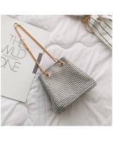 KW80465 WOMEN'S BUCKET BAG SILVER
