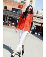 BM71149 Stylish Blazer Orange
