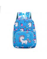 KW80473 CUTE SCHOOL BAG LIGHT BLUE