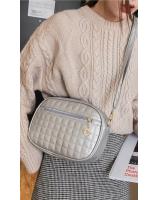 KW80476 CASUAL SLING BAG SILVER