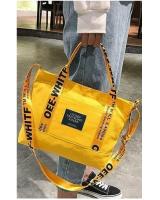 KW80485 CASUAL TRAVEL BAG YELLOW