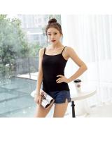 QA-673 BASIC TANK TOP BLACK