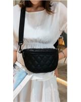 KW80495 WOMEN'S CHEST BAG BLACK