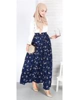 QA-678 LOVELY FLORAL PRINTED SKIRT 02