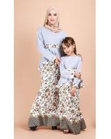 QA-690 ALISYA MODERN KURUNG GREY