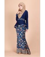 QA-690 ALISYA MODERN KURUNG NAVY BLUE