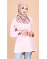 QA-692 BASIC WOMEN'S BLOUSE PINK