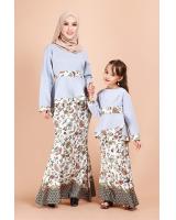 QA-697 KIDS MODERN KURUNG GREY