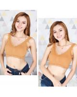 QA-702 LACE BRALETTE YELLOW
