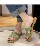 QA-707 WOMEN'S SANDAL GREEN