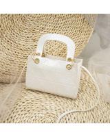 KW80561 WOMEN'S HANDBAG WHITE