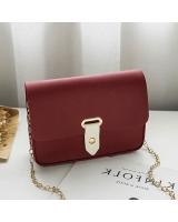 KW80632 WOMEN'S SLING BAG WINE RED