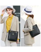 KW80640 WOMEN'S ELEGANT HANDBAG BLACK