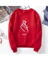 KW80653 LULU LOVE SHIRT RED