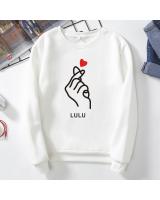 KW80653 LULU LOVE SHIRT WHITE