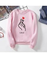 KW80653 LULU LOVE SHIRT PINK