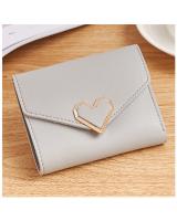KW80675 LOVELY LOVE PURSE LIGHT GREY