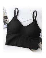 QA-732 WOMEN'S BASIC TUBE BRA BLACK