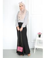 QA-748 WOMEN'S DUYUNG SKIRT BLACK