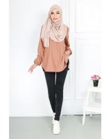 QA-749 ELASTIC DENIM JEANS BLACK