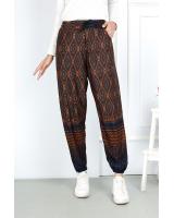 QA-763 PRINTED ALADIN PANTS 04
